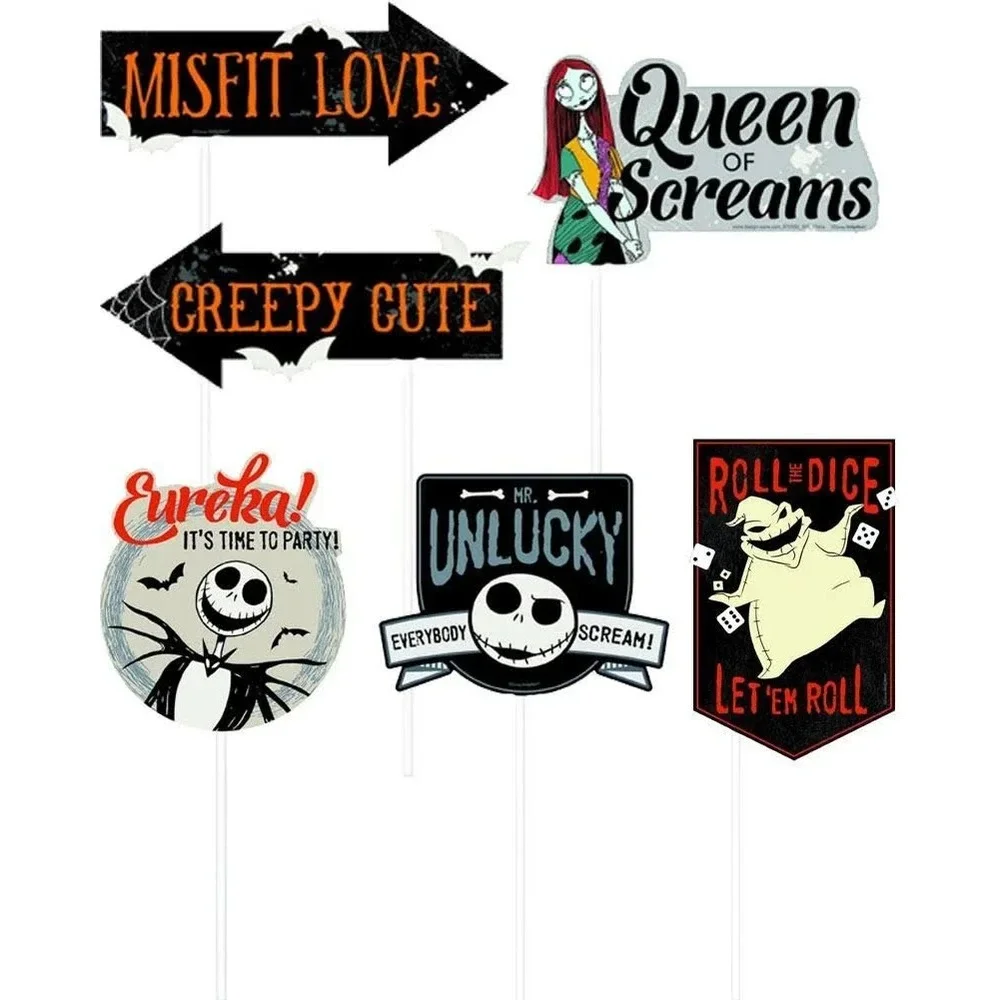 Nightmare Before Christmas Party Selfie Social Media Halloween Prop Facebook Kit